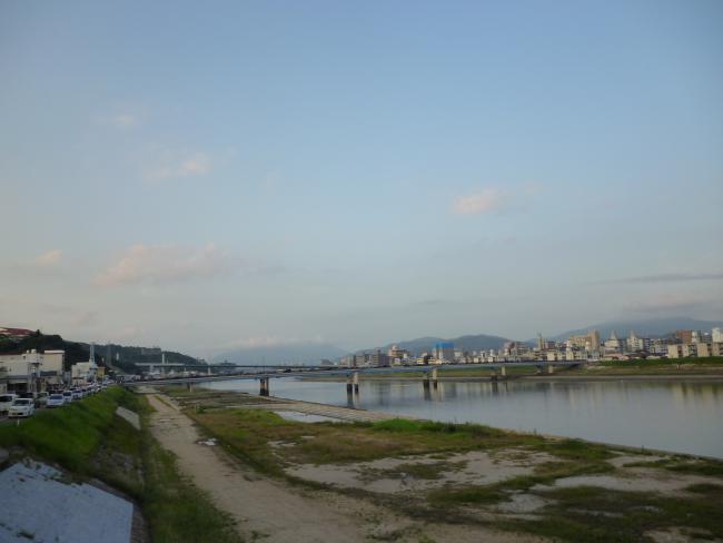 太田川の河川敷