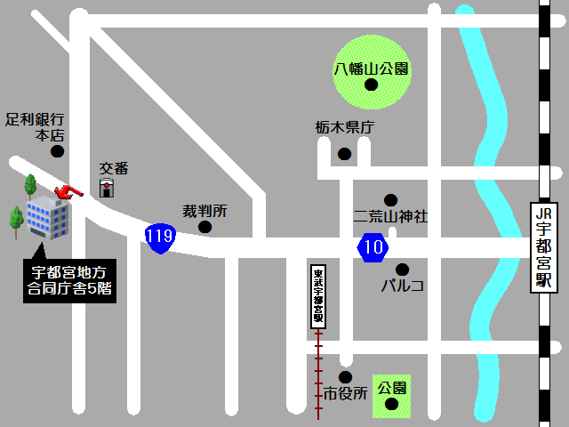 261006栃木事務所移転後地図