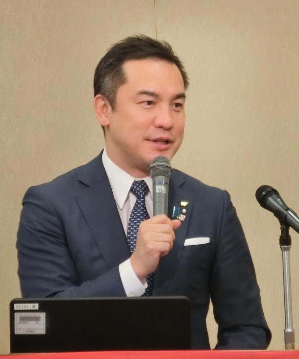 三重県知事の講演