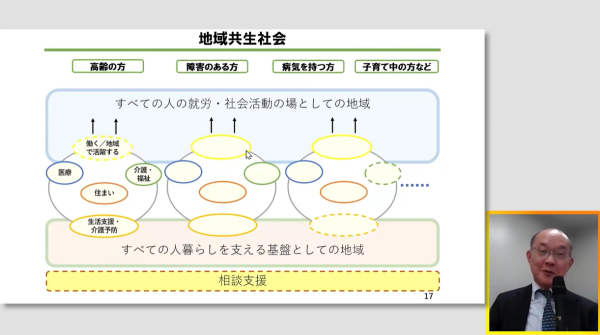 蒲原元厚生労働事務次官による基調講演