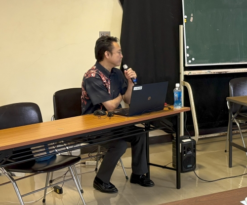 講師を務める大西支所長