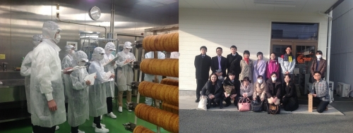 株式会社オリエンタルフーズ長崎工場において、ネギトロ製造施設での実地研修を実施しました。ご協力ありがとうございました。